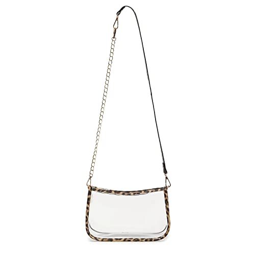 Image of Clear Purse Stadium Approved Bag Transparent Beach Handbag