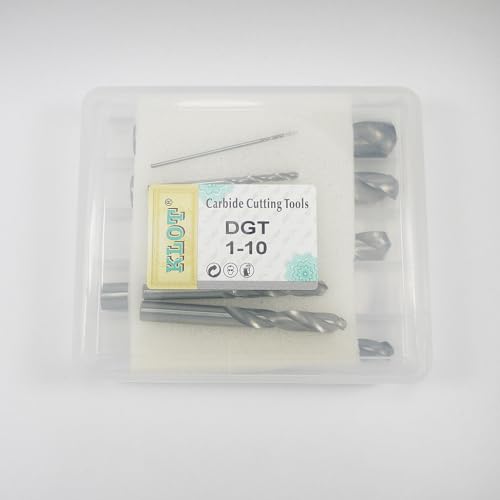 KLOT 1-10mm Solid Carbide Stub Set