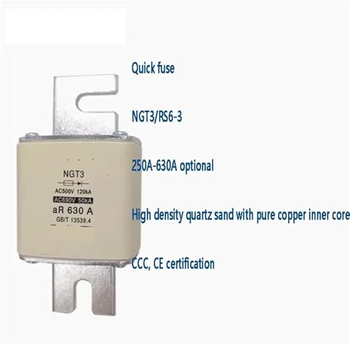 Fusible NGT3 RS6-3 protégeant vos variateurs industriels - 3