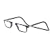 Clic Executive Single Vision Full Frame Designer Reading Glasses, Black, 2.50