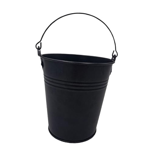 SHINEOFI Secchio per Grasso Barbecue Resistente, Contenitore per Olio da Griglia Gancio, Accessori per Barbecue All'aperto