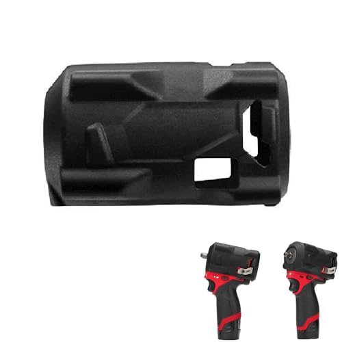 Image of 49-16-2554 M12 FUEL Stubby Impact Wrench Cover Protective Boot Fits for Milwaukee M12 Impact 3/8 in and 1/2 in, Stubby Impact Wrenches 2554-20 2555-20 and 2555P-20