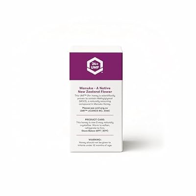 New Zealand Honey Co. Pure Manuka Honey UMF 24+ | MGO 1122+ | 10 Raw Single-Serve Packets | Authentic Monofloral UMF Certified | Travel Friendly On-the-Go Format - 10 Pack