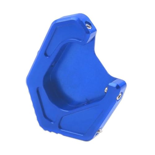 Rallonge de béquille latérale CNC moto S1000XR bleu contre l'enfoncement sol