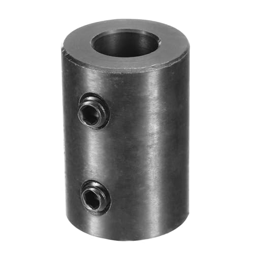 Accouplement rigide en acier oxyde noir 1/27 cm stable et durable