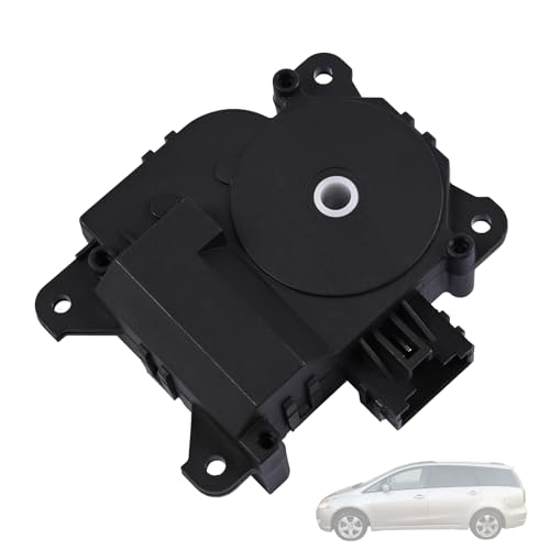 Getfarway Auto Climate Control Flap Actuator Motor 063700-7321 Compatible with Mitsubishi Grandis 2004 2005 2006 2007 2008 2009 2010 2011 2012 Black Plastic 7 Pin 0637007321