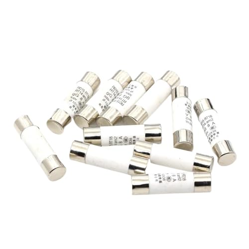 Fusible céramique rapide 10x38 fusible cylindrique 25A pour cartouche RO15 RT18 RT14