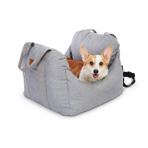 Image of PET AWESOME Dog Car Seat, Puppy Booster Seat, Travel Carrier Bed for Small and Medium Pets