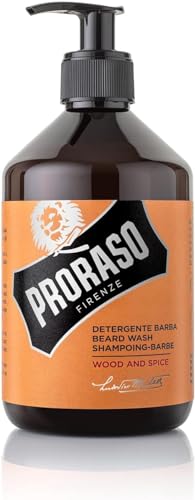 Proraso Champú Barba Wood & Spice 500 ml