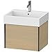 Duravit XV42340B271 XV42340B2 XViu 23" Single Wall Mounted Vanity Cabinet Only - Less Vanity Top