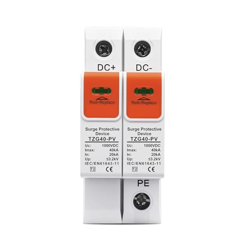 Parafoudre DC 500V protection surtension photovoltaïque 20-40kA pour onduleur solaire