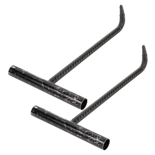 Crochets de regard extérieurs en inox pour trappe d'égout et tirage de volet roulant