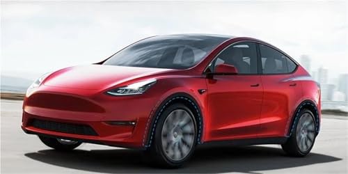 Moulures d'ailes Tesla Model Y remplacer arche de roue rayée droite