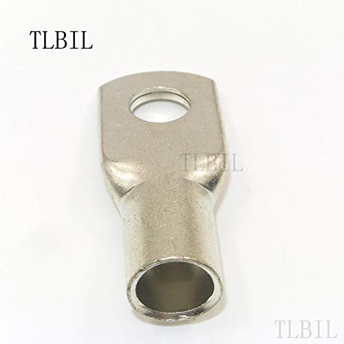 Davitu red copper 1000 PCS RNB3.5-5 cold-pressure terminal connector cable lug high quailty - (Color: Red)