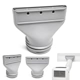 Abluftschlauch Adapter 130/150 mm, Flach für mobile Klimageräte