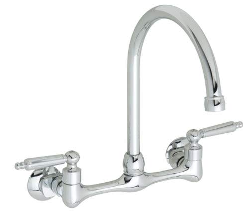 New Product PROFLO PFXC1880CP PROFLO PFXC1880 Wall Mount Kitchen Faucet with 8" Spout