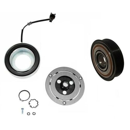 Dreassail AC Compressor Clutch Kit Coil Pulley Plate for 2012-2016 Subaru Impreza 4 CYL 2.0L 1491 Aftermarket Automotive Parts Replacement