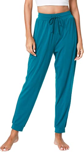 Image of LazyCozy Bamboo Viscose Jogger Pajama Pants for Women