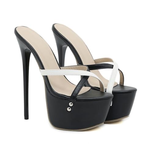 Sandales à talons hauts élégantes YYZTXF de 15cm pour une silhouette glamour en soirée