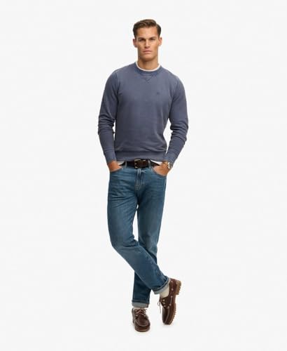 Sweatshirt Superdry homme classic essential pull col rond manches longues