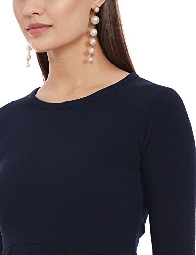 Image of LookMark Cotton A-Line Knee-Length Women's Dress