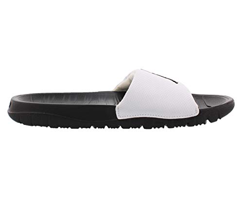 Image of Jordan Nike Break Slide (gs) Big Kids Cd5472-100 Size 6 White /Black-Black