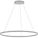 Dainolite 63W Chandelier, SV with WH Acrylic Diffuser