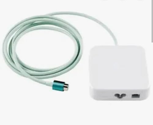 Adaptador de corriente para iMac 61.0 cm M1 M3 M4, 143 W con cable Ethernet (verde)