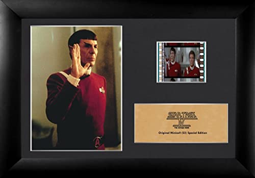 FILMCELLS Star Trek - The Voyage Home 17,8 x 12,7 cm MiniCell Desktop-Präsentation - mit 35 mm Filmclip mit Staffelei-Ständer - offiziell lizenziertes Film-Sammlerstück Cover