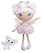 Lalaloopsy Cloud E. Sky 33cm con caniche-Muñeca ángel de Pelo Blanco, con Aureola, alas, Vestido y Zapatos Rosas Intercambiables-Caja Reutilizable-Edad: 3+ años, Multicolor (576853C3)