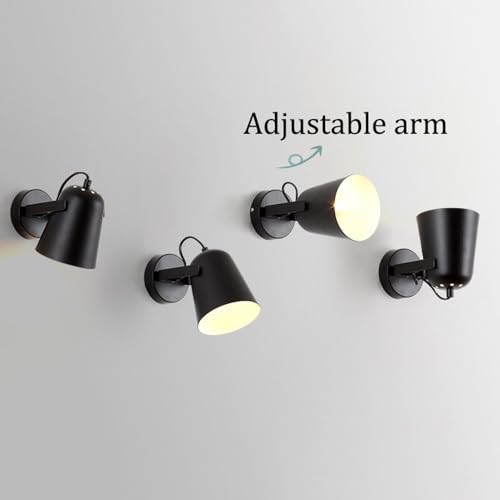 Aplique de granero inalámbrico para interiores con iluminación LED y carga USB 2