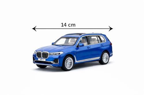 Image of Wizplex MSZ Official Licensed BMW X7 Diecast Model Car 1:32 Scale | Light & Sound | Pull Back Action | Metal Luxury SUV Toy | Collectible Display & Gift