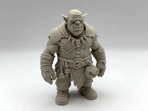 3D CRAFT Orc Warrior Miniature β Hand-Painted Fantasy Figure for DND, Tabletop Wargames & RPG Collectors