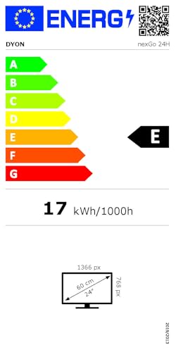 DYON nexGo 24H Smart TV - 24 Zoll (60 cm) HD Google TV mit Sprachsteuerung, Google Assistant, Play Store, Chromecast, Triple Tuner, Netflix, Prime Video & YouTube [Modell 2025]