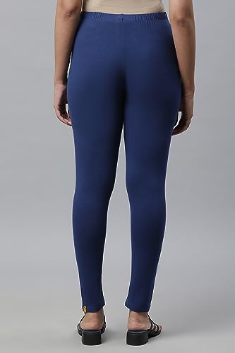 Image of Aurelia Cotton Skinny Lycra Strechable Pants for Women | Ankle Length Leggings for Women | Cotton Leggings for Women | Lycra Leggings for Women | Leggings for Women