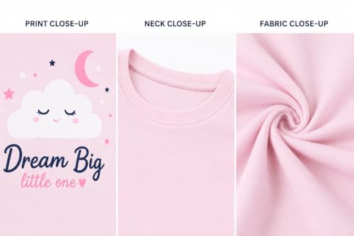 Image of NammaBaby Girl's Soft Cotton Night Suit (Printed T-Shirt & Pant Set /Girls Night Dress /Nightwear) Pack of 1