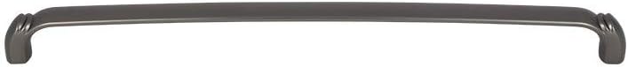 Pomander Pull Color Ash Gray - Top Knobs 12 Length Grace Coll Traditional Transitional Bar Handle Kitchen Drawer Cabinet Door Hardware Dresser Bathroom Metal Handle Interior Home