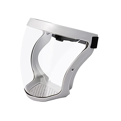 Durable Transparent Face_Mask Clear Face_Shield, Anti-Fog,All-Inclusive Adult_Mask with Clear Window Visible Expression