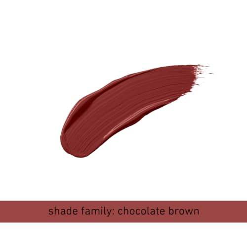 Plum Matte In Heaven Liquid Lipstick Trial Pack | Upto 12 Uses | Cocoa Mocha - 130 (Chocolate Brown) - Image 2