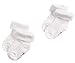 Noppies Unisex Baby U 2pck Beef Socken, Weiß, 0-3 Monate EU