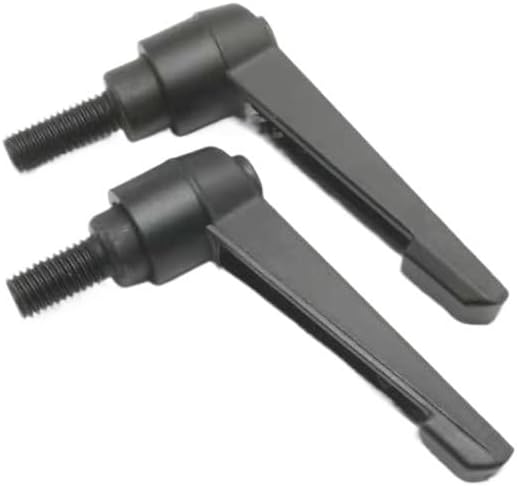 Adjustable Locking Handle 1PC M5 M6 M8 M10 Clamping Handle Bolt Lever Machinery L Shape Adjustable Locking External Male Thread Knob Screw(M8X40)
