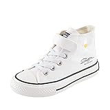  Cool&D Kinder Canvas Sneaker Segeltuchschuhe Unisex Leinwand Sportlich Schuhe High-Top Sportschuhe