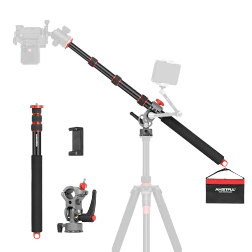 Image of AMBITFUL 56.5 inch Tripod Extension Boom Arm Aluminum Heavy-Duty Stand Arm