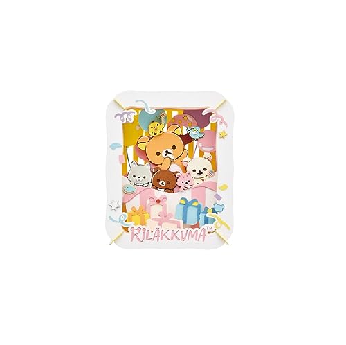 Paper Theater Rilakkuma PT-336 Happy for you idée cadeau originale anniversaire