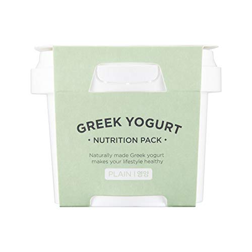 Overnight Moisturizing Sleep Mask Sheet - Nature Republic Greek Yogurt Pack Plain 130 ml / 4.39 fl. oz.