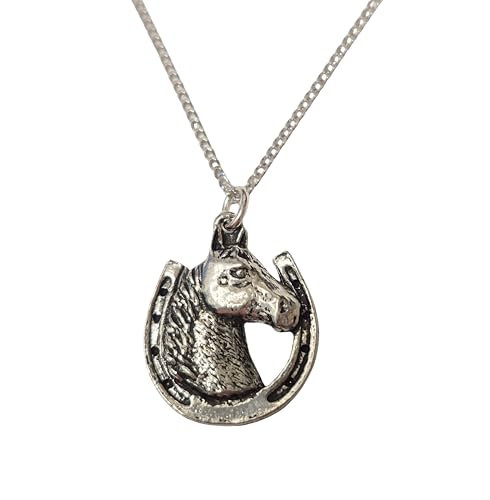 Pendentif fer à cheval porte-bonheur en argent pour le quotidien