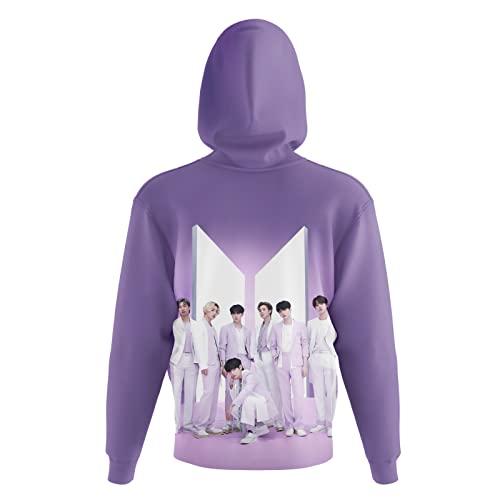 Kpop Hoodie Women's Novelty Sweatshirts 3D Printed Long Sleeve Hallyu Fans Pullover Unisex #TOP2