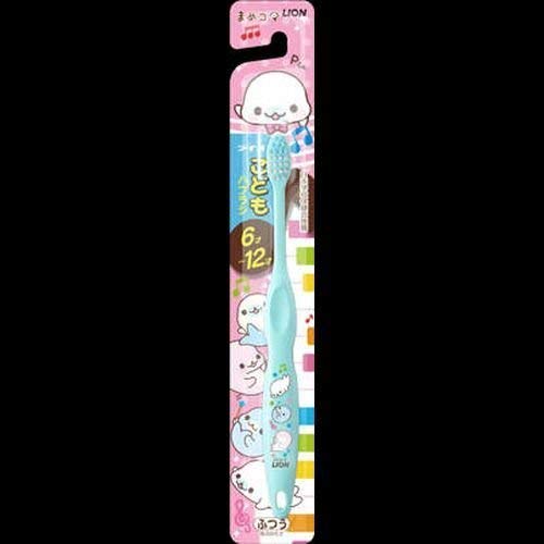 まめゴマ 歯ブラシセット Amazon.co.jp: ライオン こどもハブラシ 6-12才用 まめゴマ(ふつう) ×2