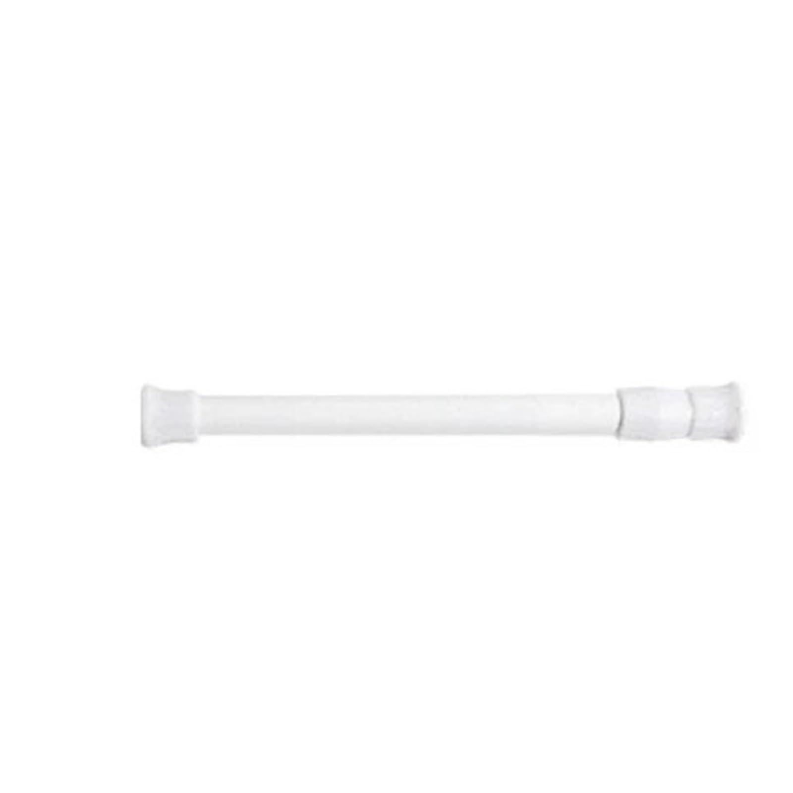 2Pcs Spring Loaded Telescopic Shower Curtain Rod Adjustable Extendable Hanging Pole For Bathroom for Bathroom