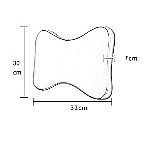 Coussin lombaire de qualité supérieure en coton doux spatial marron